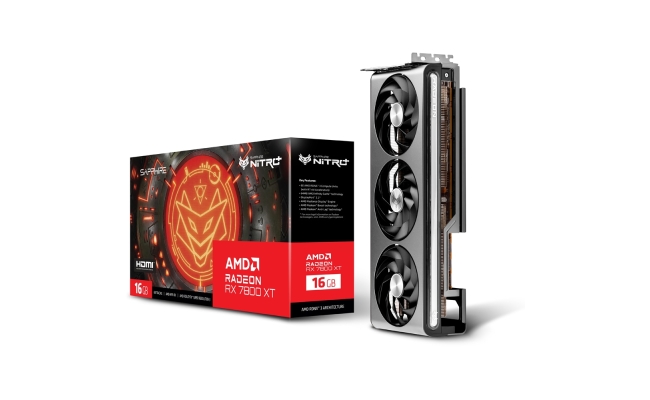 Placa video SAPPHIRE NITRO+ AMD Radeon RX 7800 XT, 16GB GDDR6, 256bit,...