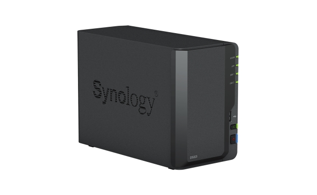NAS Synology DS223, Realtek RTD1619B, 1.7GHz, 2GB, 2-Bays, negru 53670