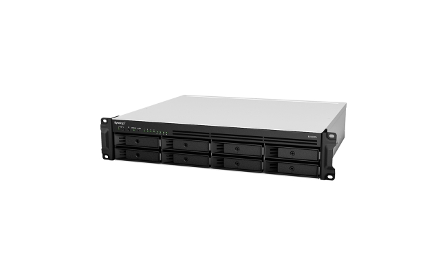 NAS Synology RS1221RP+, 8-Bay, Procesor AMD RyzenTM V1500B 2.2GHz, 4GB DDR4...
