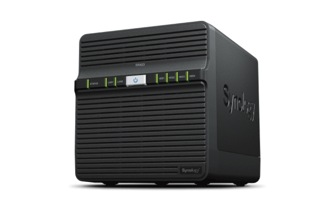 NAS Synology DS423 cu procesor Realtek RTD1619b 1.7GHz, 4-Bay, 2GB DDR4