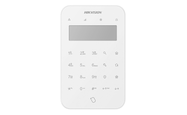 Tastatura Wireless, LCD, AX PRO 868Mhz - HIKVISION DS-PK1-LT-WE