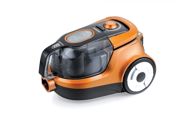 Aspirator fara sac Heinner HVC-V750OR, 750W, filtru HEPA dublu 54378