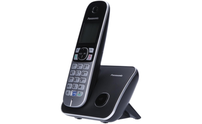 Telefon DECT Panasonic KX-TG6811FXB, negru 53598