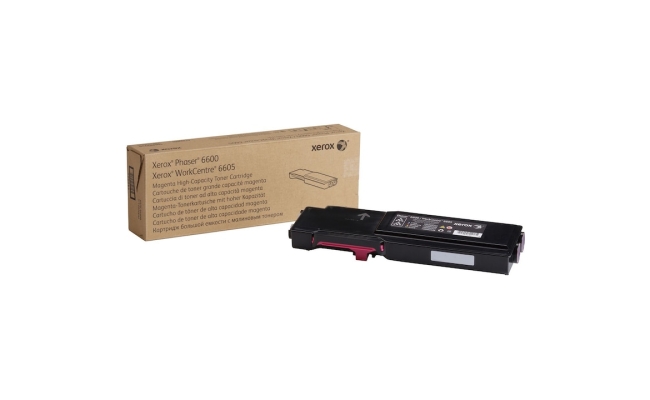 Toner Original Xerox Magenta 106R02234 pentru Ph 6600, WC 6605, 6K