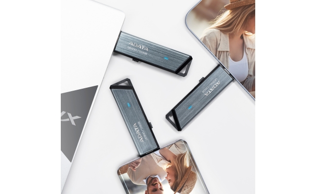 Memorie USB ADATA Elite UE800, 512GB, USB Type-C, Metalic 53446