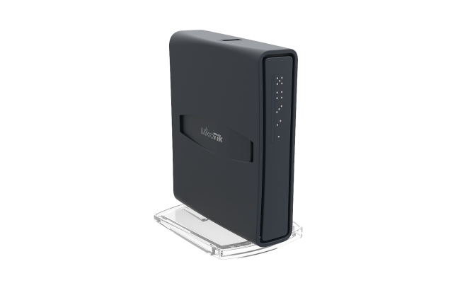 Acces Point wireless MikroTik hAP ac lite RB952UI-5AC2ND-TC, 5 porturi, 2.4/5...