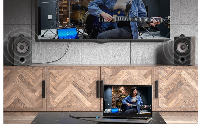 Cablu video Vention AACBJ, HDMI(T) la HDMI(T), 5m, rezolutie maxima 4K la...