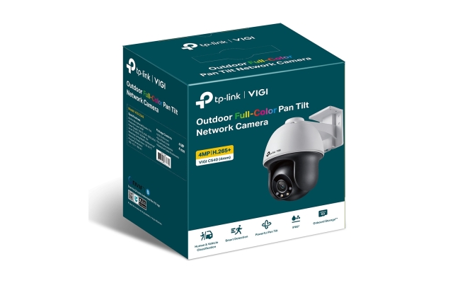 Camera de supraveghere TP-link VIGI C540 (4mm), IR 30 m, carcasa plastic, alb...