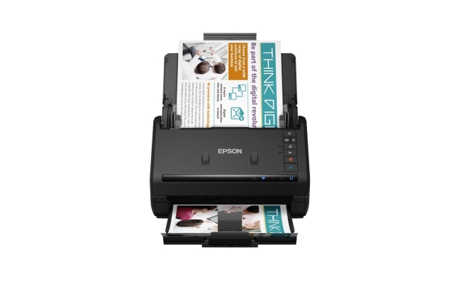 Scanner Portabil Epson WorkForce ES-500WII, Duplex, Wireless, A4
