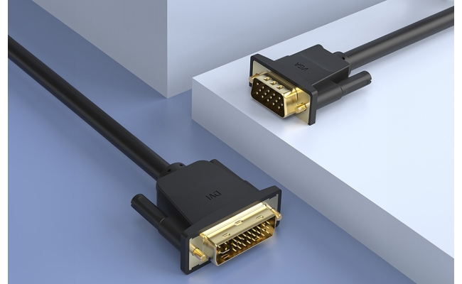 Cablu video Vention EACBI, DVI-I (T) dual link la VGA(T), 3m, rezolutie...