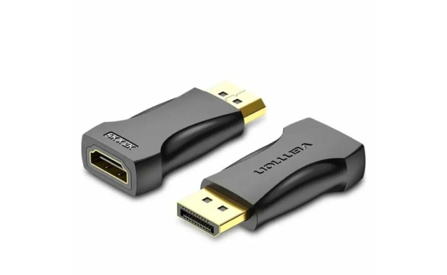 Adaptor video Vention HBPB0, DisplayPort(T) la HDMI(M), , rezolutie maxima 4K...