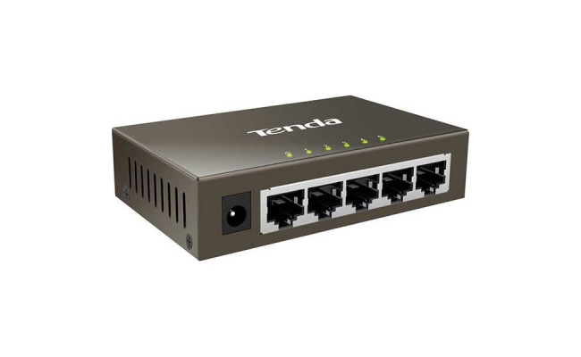 Switch TENDA TEG1005D, 5 porturi Gigabit, argintiu 54507