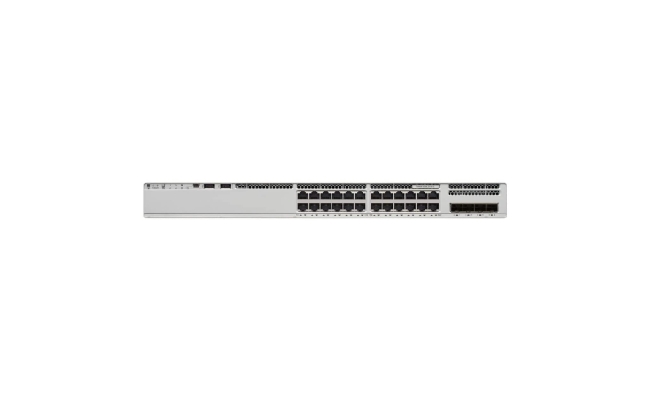 Switch Cisco Catalyst C9200L-24T-4X-E, 24 porturi, rackabil,  carcasa metalica