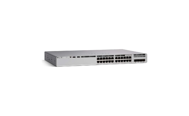 Switch Cisco Catalyst C9200L-24T-4G-A, 24 porturi, managed, rackabil, carcasa...