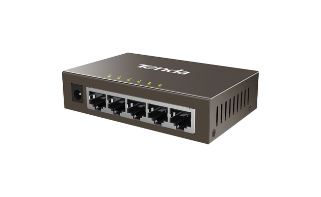 Switch TENDA TEG1005D, 5 porturi Gigabit, argintiu 54506