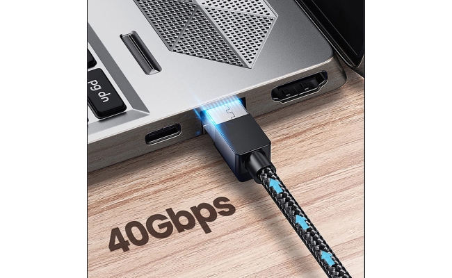 Patch Cord UTP Ugreen NW153 Cat8, cupru, braided cable, viteza maxima 25...