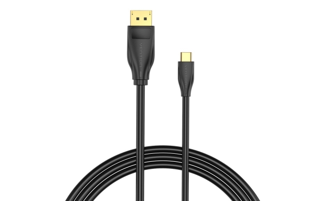 Cablu video Vention CGYBF, USB Type-C(T) la DisplayPort(T), 1m, rezolutie...