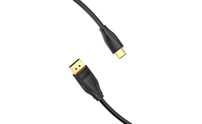 Cablu video Vention CGYBF, USB Type-C(T) la DisplayPort(T), 1m, rezolutie...