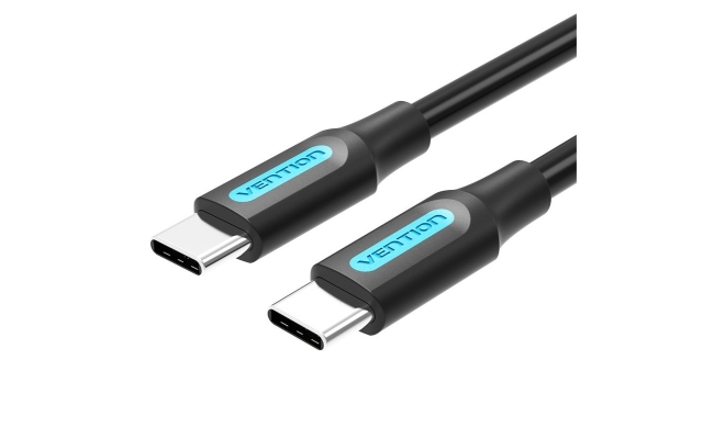 Cablu USB Vention COSBD, USB Type-C (T)  la USB Type-C (T), 0.5m rata...
