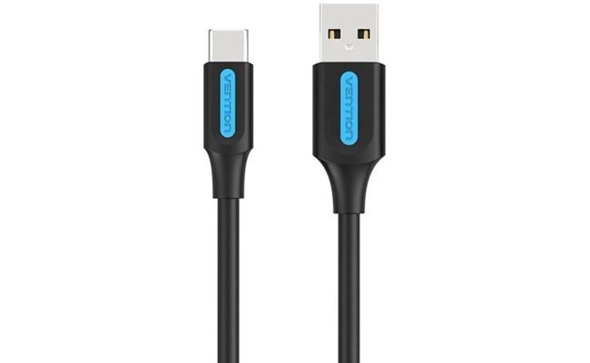 Cablu alimentare si date Vention COKBD, USB 2.0 (T) la USB Type-C (T), 0.5m...
