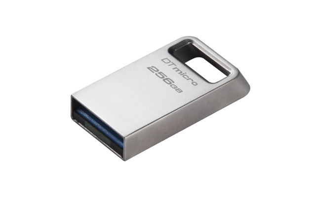 Kingston 256GB DataTraveler Micro 200MB/s Metal USB 3.2 Gen 1, DTMC3G2/256GB...