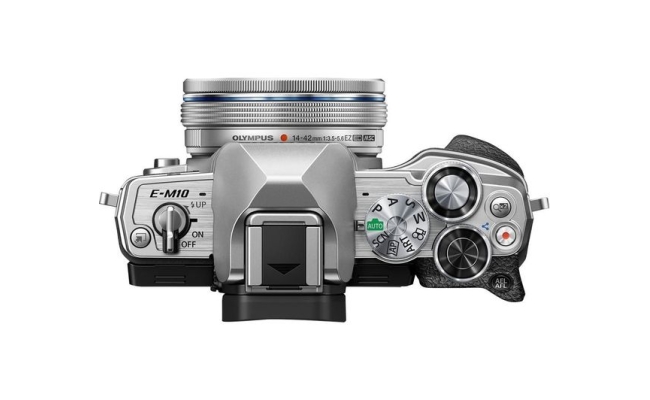 Olympus OM-D E-M10 Mark IV Kit cu Obiectiv 14-42mm Silver 54701