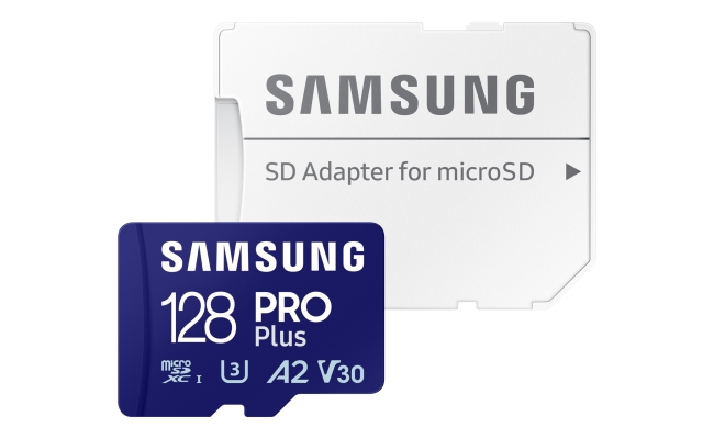 Card memorie Samsung MB-MD128SA/EU 128GB PRO+ mSD + Adapter 54625