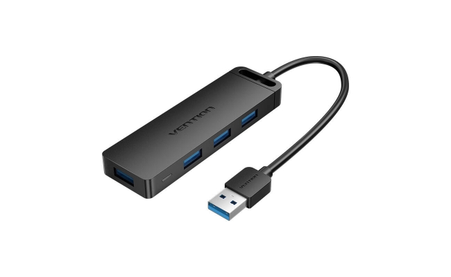 HUB USB Vention CHLBF, porturi: 4 x USB 3.2 gen 1, micro USB (M), conectare...