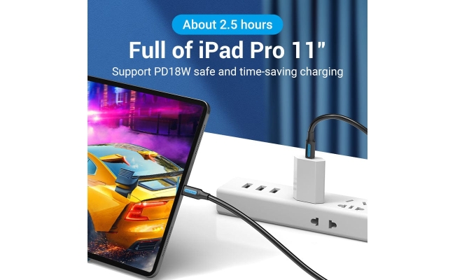 Cablu USB Vention COSBG, USB Type-C (T)  la USB Type-C (T), 1.5m rata...