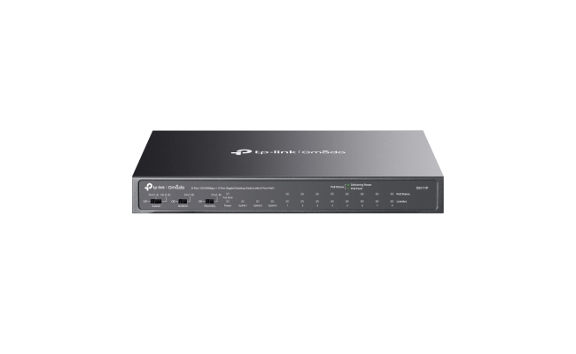 SWITCH TP-LINK Omada DS111P unmanaged, 8×10/100Mbps RJ-45 + 3xGigabit RJ-45...