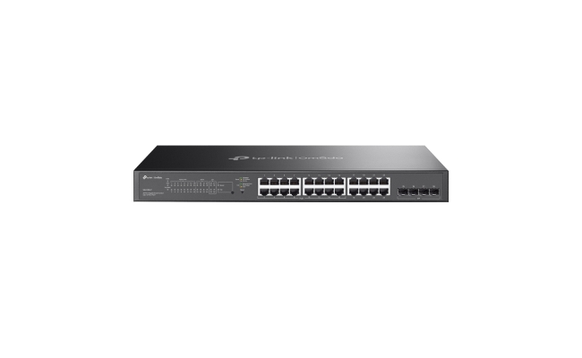 Switch TP-Link cu management SG2428LP, Omada 28-Port Gigabit Smart Switch cu...