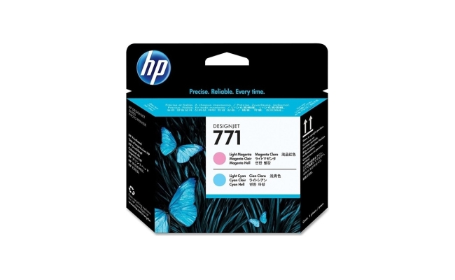 Cap Printare Original HP Light Magenta/Light Cyan, nr.771, pentru DesignJet...