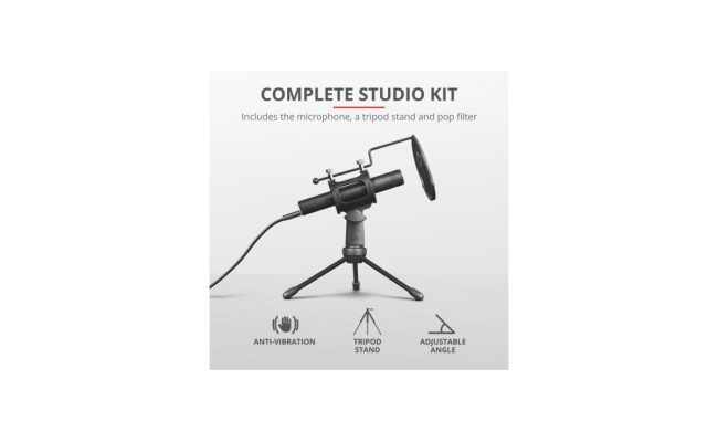 Microfon Trust GXT 241 Velica USB Streaming Microphone (24182) 115
