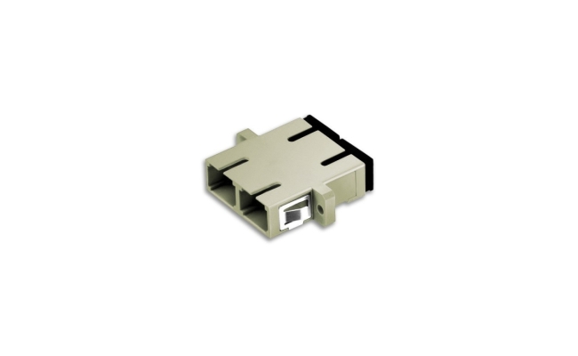 Adaptor Duplex SC/PC-SC/PC pentru Fibra Optica MM (AD-SC-SC-MM/DX)