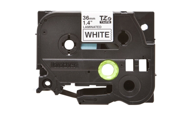 Banda Laminata Original Brother Black on White, TZE261, pentru P-Touch, 36mm...