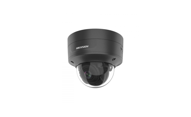 CAMERA IP DOME 4MP 2.8-12MM IR40M BLACK "DS-2CD2746G2-IZSBC" (timbru verde...