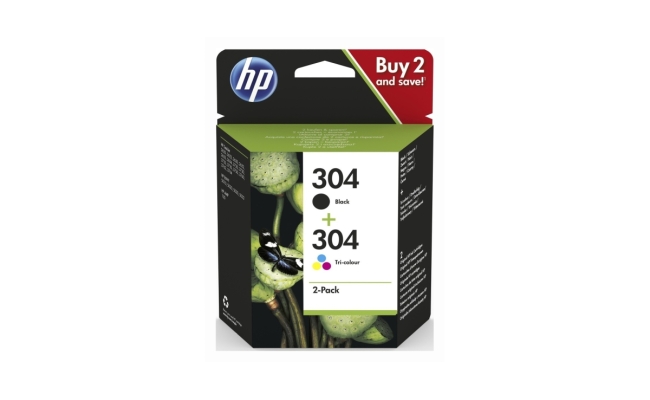 Combo-Pack Original HP 304 (3JB05AE) - Cartuse Compatibile cu Imprimantele...