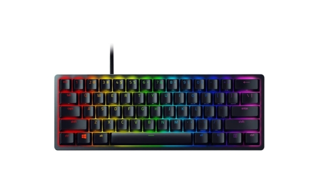 KB Razer Huntsman Mini - 60% Optical Gam "RZ03-03390100-R3M1" (timbru verde...