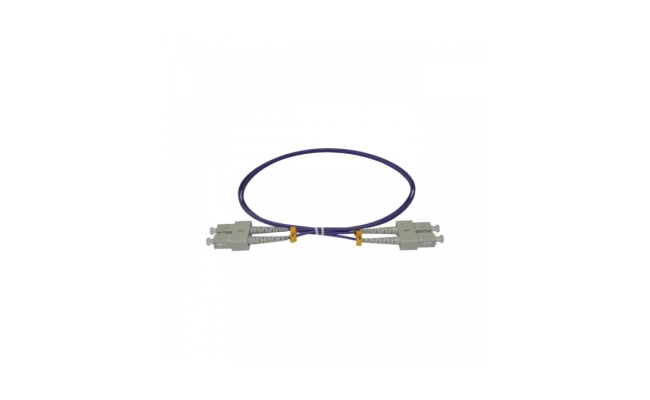 Patch cord fibra optica SC/PC-SC/PC, MM OM4 50/125, manta LSZH 2.0mm, duplex 20m