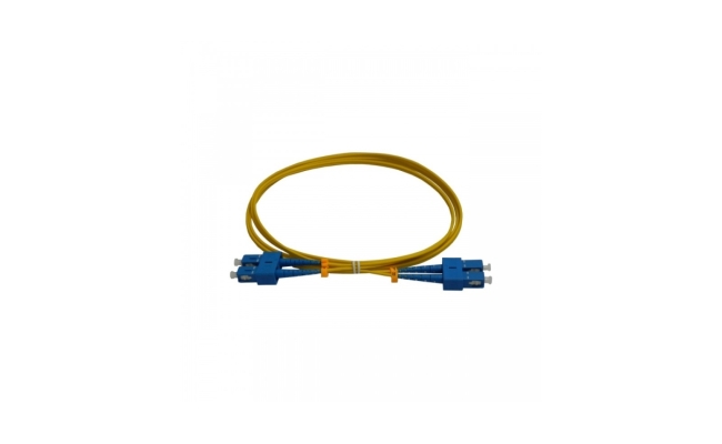 Patch cord fibra optica SC/PC-SC/PC, SM OS2 9/125, manta LSZH 2.0mm, duplex 30m