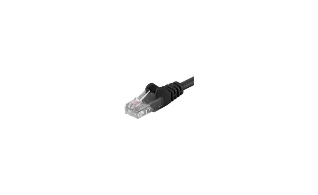Patchcord UTP RJ45-RJ45 Cat.6, 5m, negru, UTP-6-5-BK