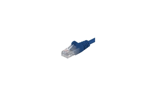 Cablu Patchcord UTP RJ45-RJ45 UTP-6-5-BL, 5m, albastru, cupru integral, 26AWG