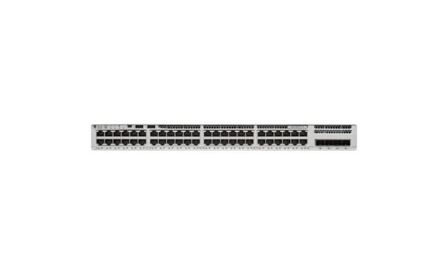 Switch Cisco C9200L-48P-4G-E, 48 porturi, Gigabit Ethernet, PoE, rackabil,...