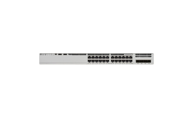 Switch Cisco C9200L-24P-4G-E, 24 porturi managed, rackabil, carcasa metalica...