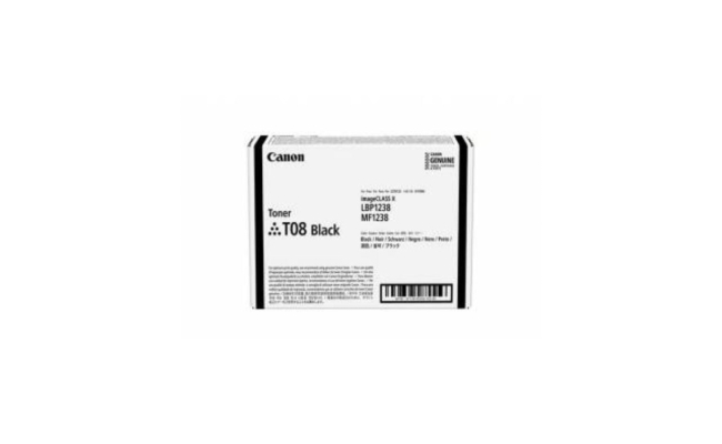 Toner Original Canon Black CRG-T08 3010C006AA pentru I-Sensys X 1238, 11K...