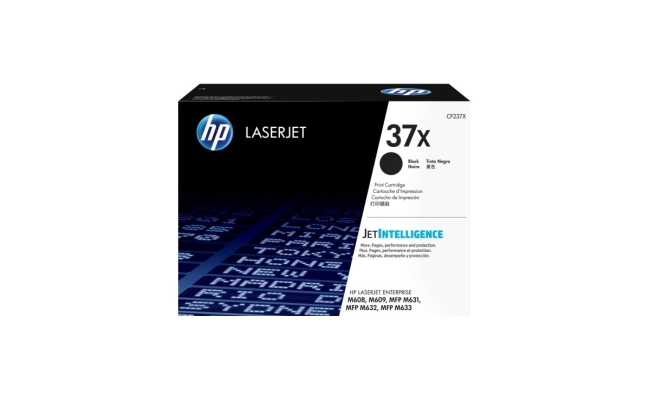 Toner Original HP Black nr 37X CF237X, pentru M608, M609, M631, M632, 25K