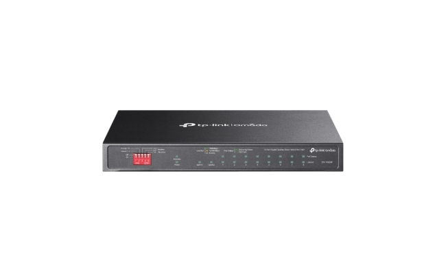 SWITCH TP-LINK Omada DS110GMP unmanaged, 9xGigabit RJ45, 1xGigabit combo...