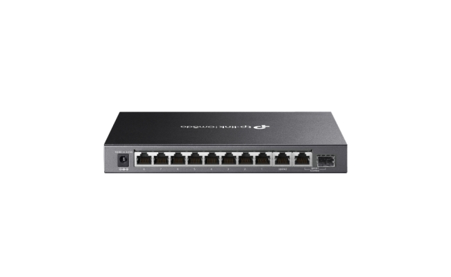 SWITCH TP-LINK Omada DS110GMP unmanaged, 9xGigabit RJ45, 1xGigabit combo...
