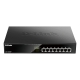Switch D-Link DGS-1008MP, 8 port, 10/100/1000 Mbps