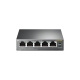 Switch PoE TP-LINK TL-SG1005P, 5 porturi Gigabit (4 PoE)